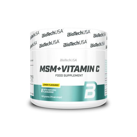 MSM Vitamin C 150 g citrom