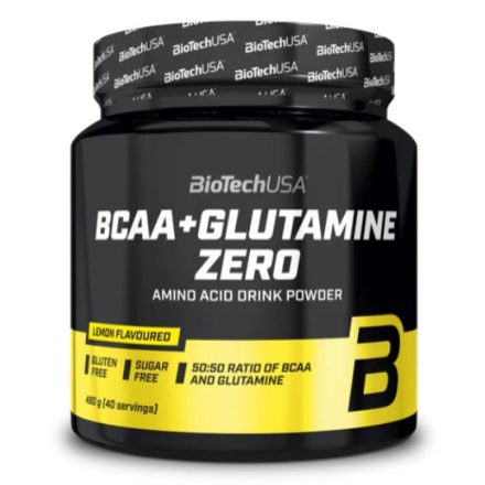 BCAA + Glutamine Zero 480 g citrom