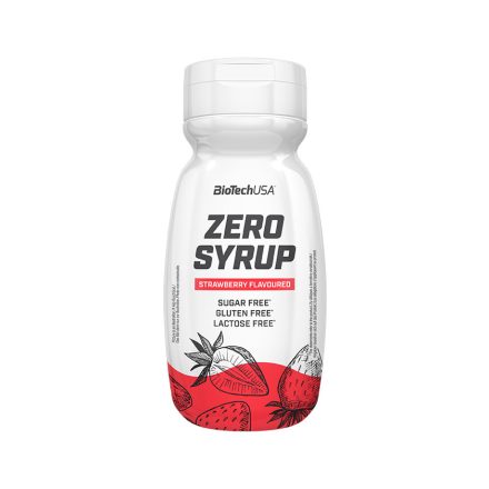 Zero Syrup 320 ml eper